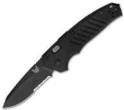 Benchmade Auto APB Automatic Knife (3.5" Black Serr) 6800SBK