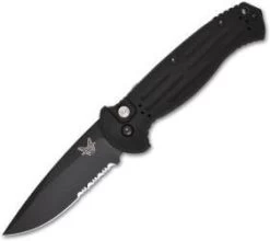 Benchmade 9051SBK AFO II Automatic Knife (3.56" Black Serr)