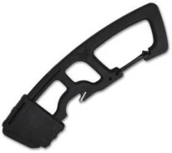 Benchmade Black Strap Cutter Rescue Hook W/ Carabiner 9CB-BLK
