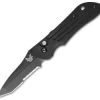 Benchmade Mini Auto-Stryker Automatic Knife (2.95" Black Serr) 9501SBK Next Gen -ProTech Store benchmade mini auto stryker 9501sbk cm thumb