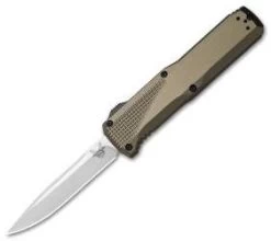 Benchmade 4600-1 Phaeton D/A OTF Automatic Knife Flat Dark Earth (3.45" Satin)