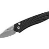 Protech Half-Breed Automatic Knife Black 3D Wave (1.95" Stonewash) 3636