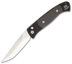 Protech Small Brend 2 Automatic Knife Carbon Fiber (2.9" Satin Plain) 1204