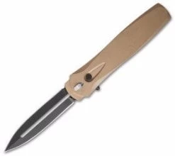 Protech Dark Angel OTF Automatic Desert Sand (3.7" Black) 3232 Black