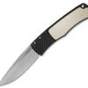 Protech Magic BR-1 "Whiskers" Automatic Knife Tuxedo (3.125" Stonewash) BR-1.51 -ProTech Store protech br 1 51 whiskers tuxedo ivory micarta stonewash jm thumb