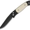 Protech Brend 2 Tuxedo Automatic Knife Ivory Micarta (2.9" Black) 1252 -ProTech Store protech brend auto 2 1252 tuxedo ivory micarta thumb