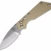 Strider + Protech SnG Automatic Knife Desert Tan Knurled (3.5" Stonewashed) -ProTech Store protech strider 2431 cm thumb