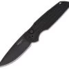Protech TR-3 SWAT Tactical Response Automatic Knife W/Grooves (3.5" Black) -ProTech Store protech tr 3 swat thumb